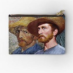 Kirk Douglas as Vincent van Gogh in Lust for Life 1956 Zipper Pouch