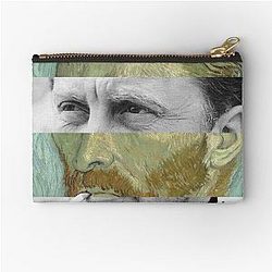 Self Portrait by Vincent Van Gogh Zipper Pouch