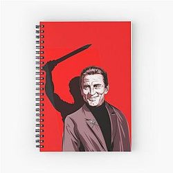 Kirk Douglas An illustration by Paul Cemmick Spiral Notebook