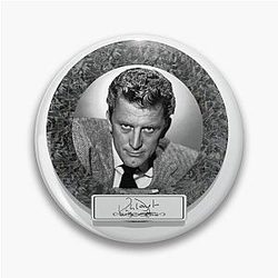 Kirk Douglas Classic Signature Series Pin