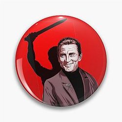 Kirk Douglas - An illustration by Paul Cemmick Pin