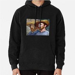 Kirk Douglas as Vincent van Gogh in Lust for Life 1956 Pullover Hoodie