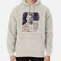 Kirk Douglas Art - watercolor vintage style Pullover Hoodie