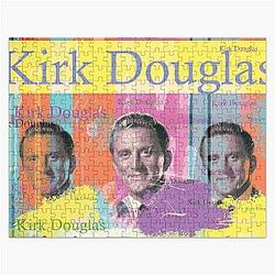 Kirk Douglas Portrait Jigsaw Puzzle