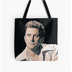 Kirk Douglas Art vintage painting D79 All Over Print Tote Bag