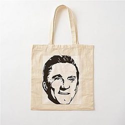 Kirk Douglas Stencil Art Cotton Tote Bag