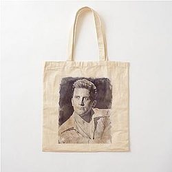 Kirk Douglas Art vintage D31 Cotton Tote Bag