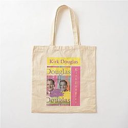 Kirk Douglas Portrait Cotton Tote Bag