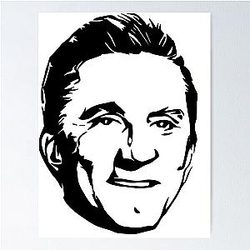 Kirk Douglas Stencil Art