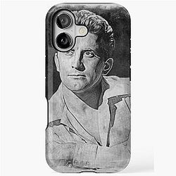 Kirk Douglas Art - watercolor - D32 iPhone Tough Case