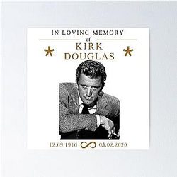 In Loving Memory of Kirk Douglas