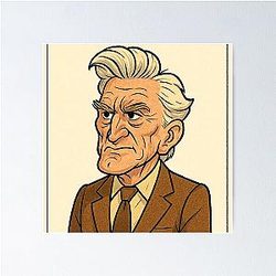 Silver Screen Legend Kunst  Douglas Poster