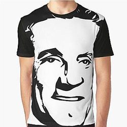 Kirk Douglas Stencil Artwork T-Shirt