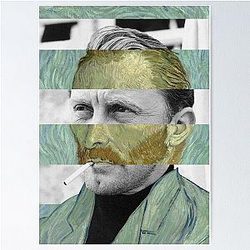 Self Portrait by Vincent Van Gogh, Kirk Douglas Poster