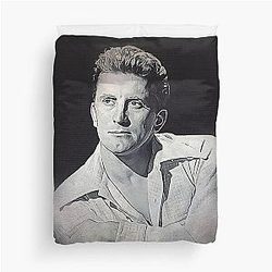 Kirk Douglas Art Duvet Cover