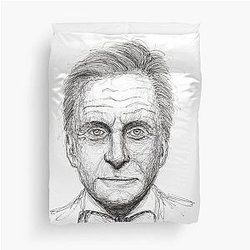 Michael Kirk Douglas Duvet Cover