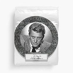 Kirk Douglas Classic Movie Signature Series Duvet Cover