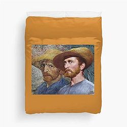 Kirk Douglas as Vincent van Gogh in Lust for Life 1956 Duvet Cover