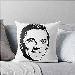 Kirk Douglas Stencil Art Pillow