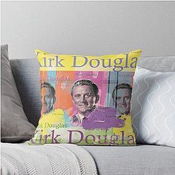 Kirk Douglas Portrait Pillow
