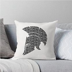 I Am Spartacus - Classic Kirk Douglas Movie Quote Throw Pillow