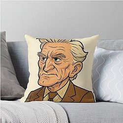 Silver Screen Legends Kirk Douglas Throw Pillow