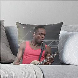 Captain Kirk Douglas The Roots Photograph Throw Pillow