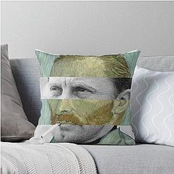 Self Portrait by Vincent Van Gogh and Kirk Douglas Throw Pillow became

Self Portrait by Vincent Van Gogh Throw Pillow