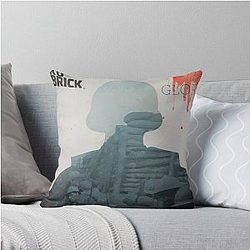 Paths of Glory, Stanley Kubrick Movie Poster Starring Kirk Douglas, 1957 Anti-War WWI Film Throw Pillow
