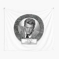 Kirk Douglas Classic Movie Star Signature Tapestry