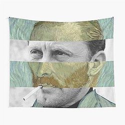 Self Portrait by Vincent Van Gogh Kirk Douglas Tapestry