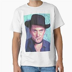 Kirk Douglas in Man Without a Star T-Shirt