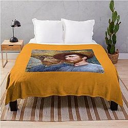 Kirk Douglas as Vincent van Gogh in Lust for Life 1956 Throw Blanket