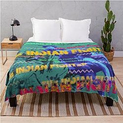 The Indian Fighter Kirk Douglas as a cowboy throw blanket
