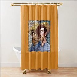 Kirk Douglas as Vincent van Gogh in Lust for Life (1956) Shower Curtain