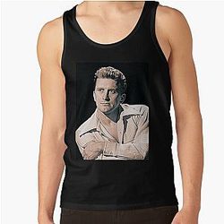 Kirk Douglas Art - vintage painting - Tank Top