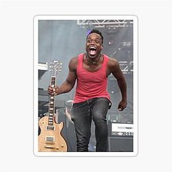 Kirk Douglas The Roots Photograph Sticker