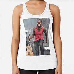 Kirk Douglas The Roots Photograph Racerback Tank