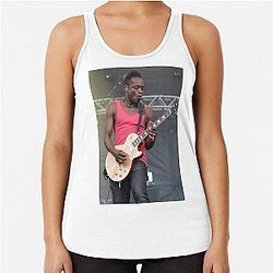 Captain Kirk Douglas - The Roots Photograph Racerback Tank Top