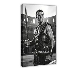 Kirk Douglas Epic Warrior Canvas Poster Print for Wall Art Decoration Office 12x18inch