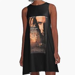 Funny Gift Movie Poster Kirsten Dunst A-Line Dress
