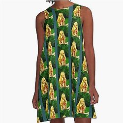 Kirsten Dunst in The Virgin Suicides A line dress