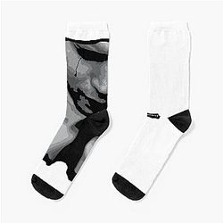 Mens Funny Horror Icon Series Does Vampires Cry and Kirsten Dunst Wears Socks
