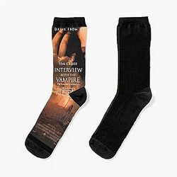 Funny Gift Pitt And Kirsten Dunst Socks