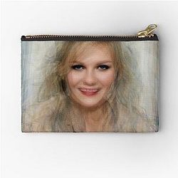 Kirsten Dunst Portrait Zipper Pouch