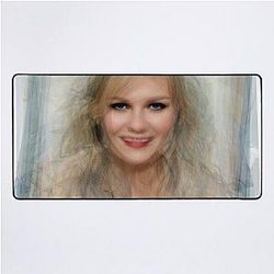 Kirsten Dunst Portrait Desk Mat