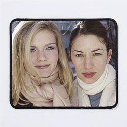 Kirsten Dunst and Sofia Coppola Mouse Pad