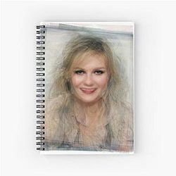 Kirsten Dunst Portrait Notebook