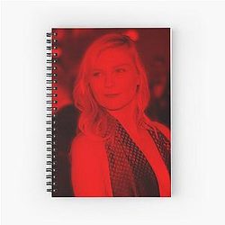 Kirsten Dunst Celebrity Spiral Notebook
