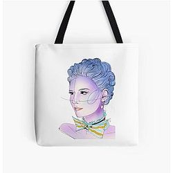 Portrait of Marie Antoinette in Blue Kirsten Dunst Tote Bag